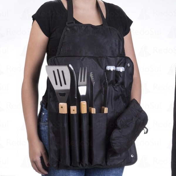 Kit Churrasco personalizado 8 Peças